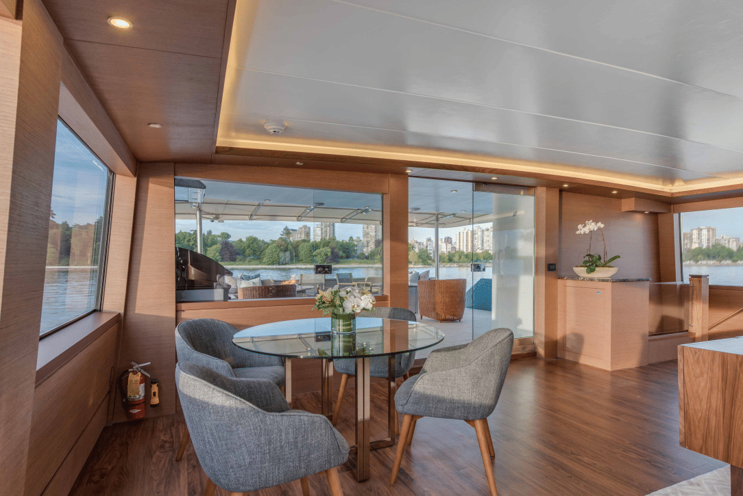 Three days up the coast on a 112-foot yacht — photo 6